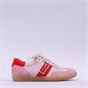 Paul Green Gum Sole Laced Trainer - Pink Red Combi